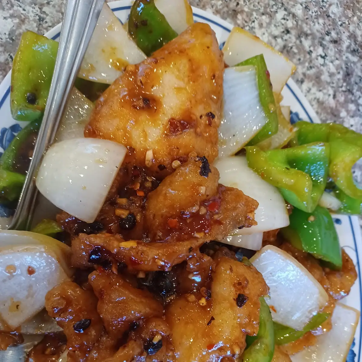 Fish Filet with Black Bean Sauce 豉油鱼柳